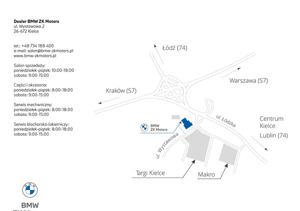 BMW Seria 3 cena 139900 przebieg: 102674, rok produkcji 2019 z Kargowa małe 596